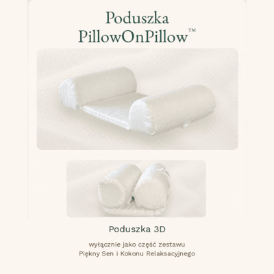 poduszka wspomagająca spanie na plecach