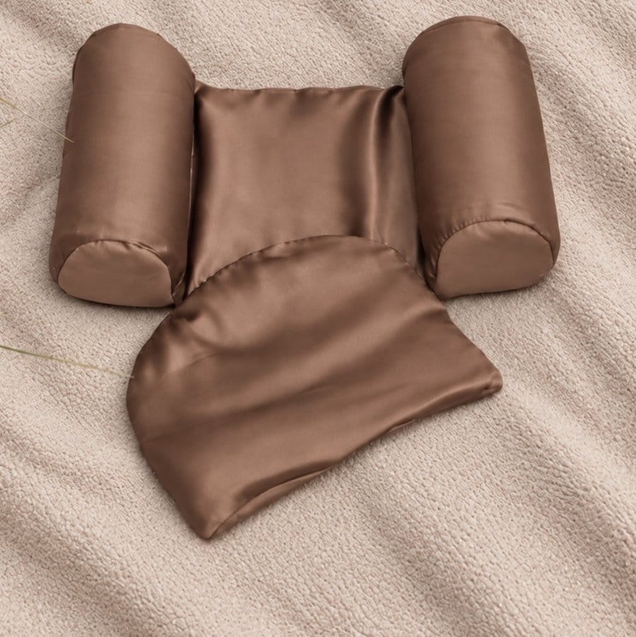 Kompletny Kokon Relaksacyjny: poduszka PillowOnPillow z obciążeniową Maską Sensoryczną