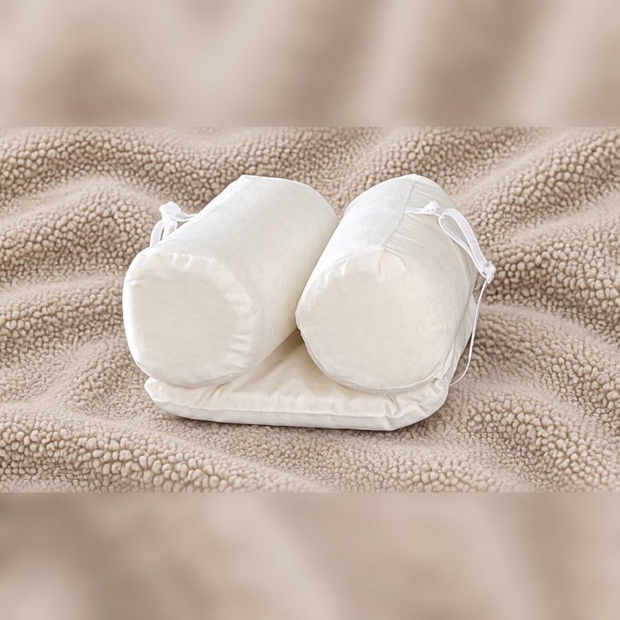 Wkład poduszki PillowOnPillow z dwoma miękkimi wałeczkami